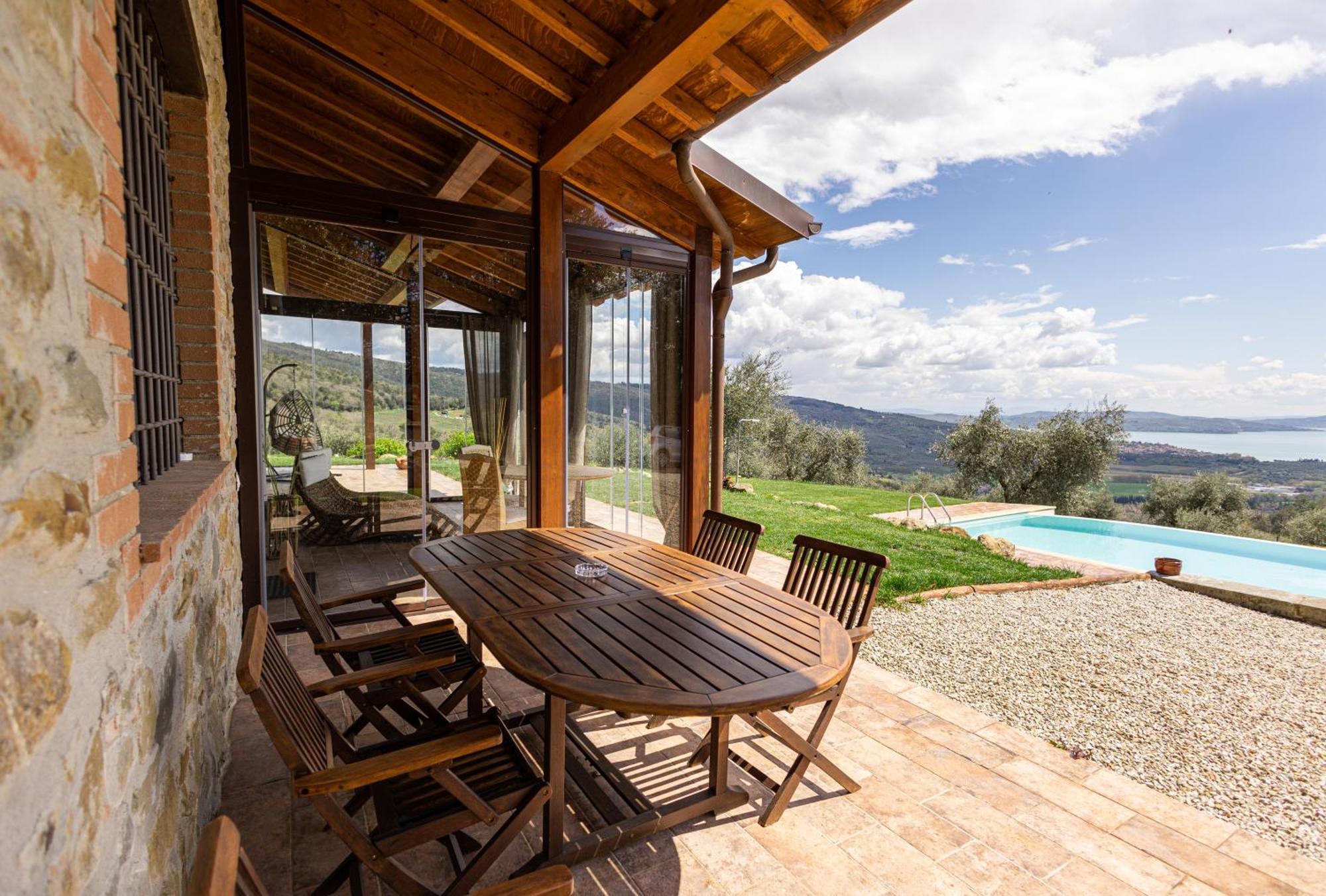 Di Colle In Colle - Country House With Private Pool Tuoro sul Trasimeno Εξωτερικό φωτογραφία